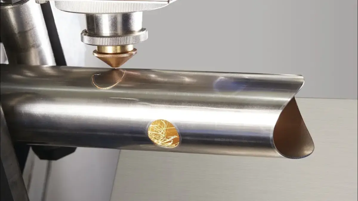 Imagem do serviço de corte de tubo a laser